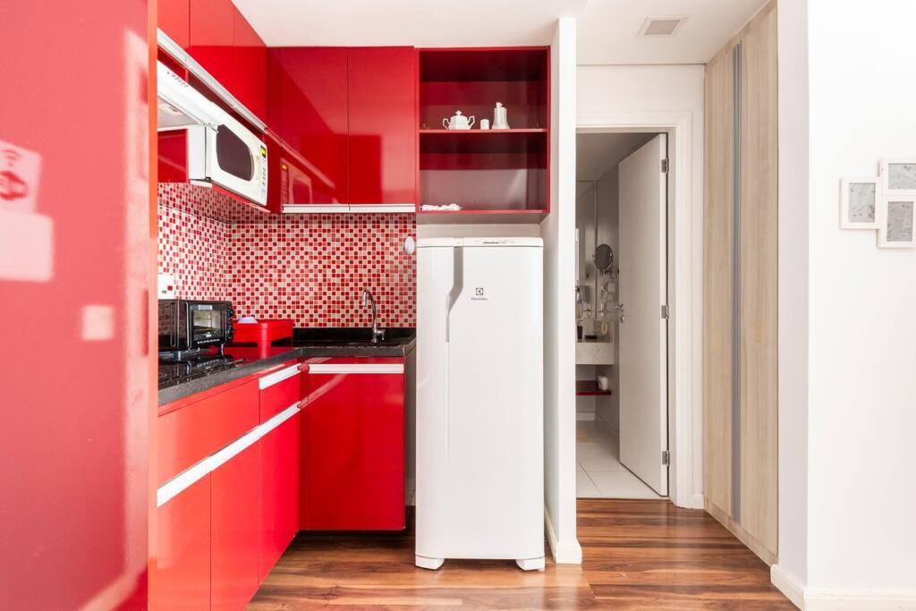 Flat - Apto C Sala E Cozinha - Timesquare Apartamento São Paulo