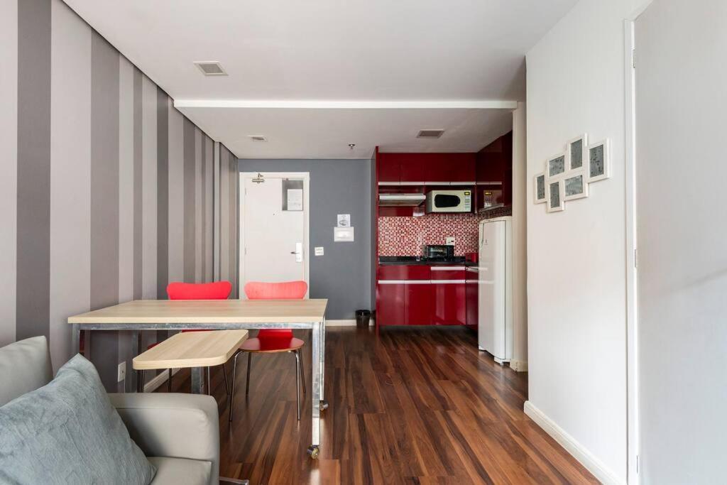Flat - Apto C Sala E Cozinha - Timesquare São Paulo