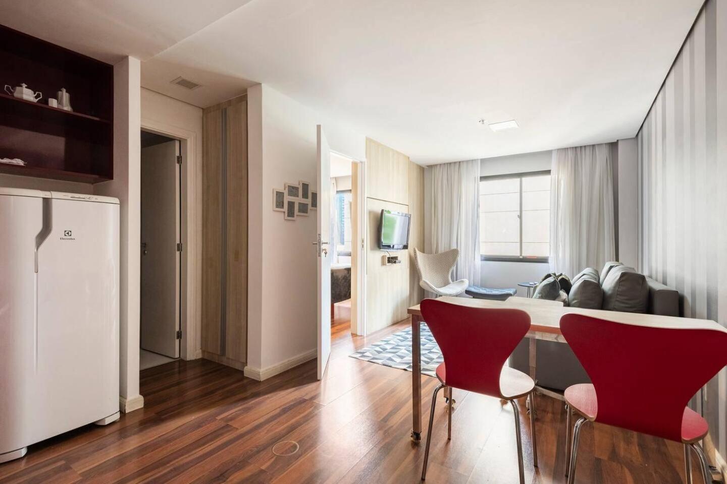 Flat - Apto C Sala E Cozinha - Timesquare Apartamento